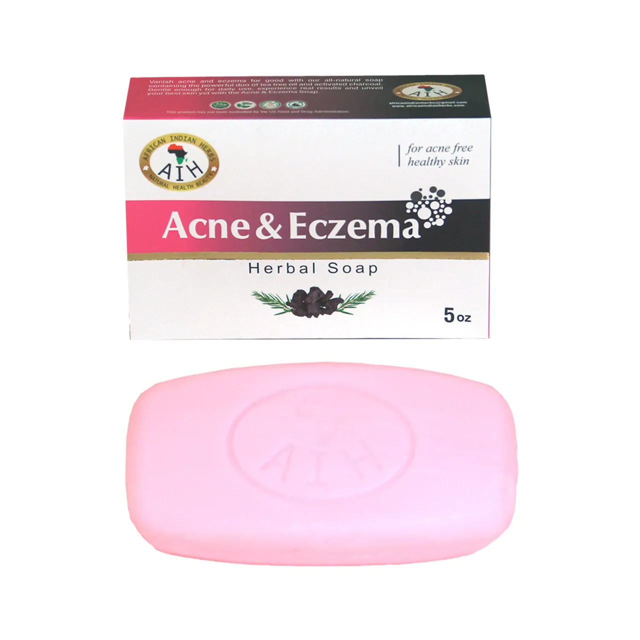 Herbs Acne Eczema Soap is a specially formulated cleansing bar designed to address the needs of acne-prone and eczema-affected skin.